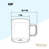 Thermo Glass Cup 8 Oz | High temperature and shock resistant