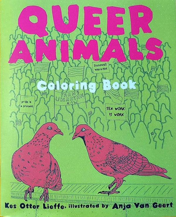 Libro para colorear de animales raros Zine