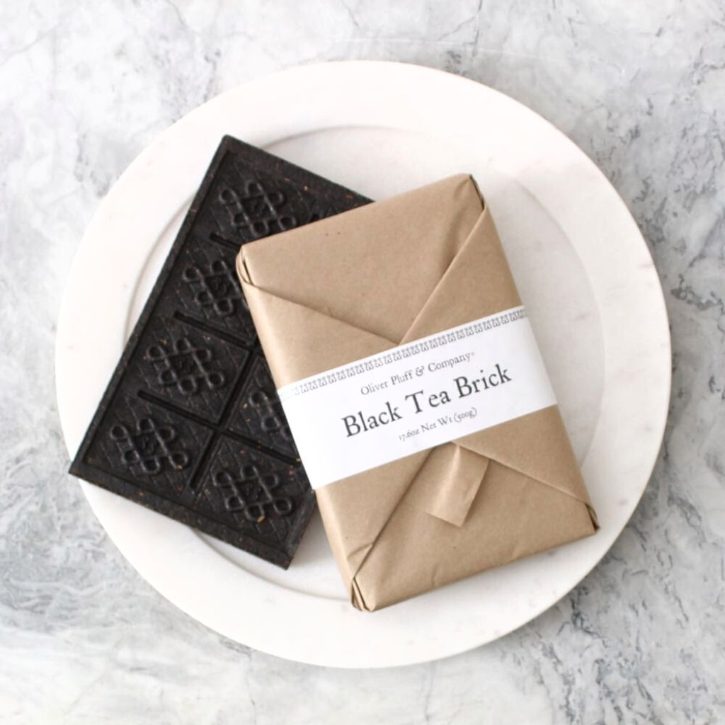 Black Tea Brick - Eco-friendly, gourmet tea, perfect gift Oliver Pluff & Company