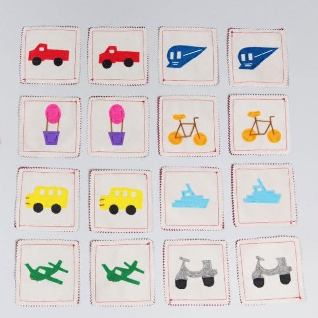 Transportation Memory Game