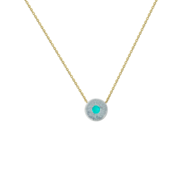 NEW 14K LITTLE BUT FIERCE BIRTHSTONE NECKLACE