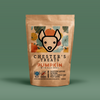 CHESTER's Cozy Crunch: Pumpkin & flaxseed dog treats for happy tummies & wagging tails! Fiber, vitamins, digestion support. Natural, delicious, all pups. Treat your dog's gut!