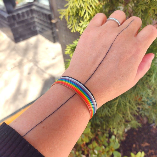 Handmade Rainbow Pride Rope Charm Bracelet Braided Friendship String For  LGBTQ+ Womens Wristband Jewelry From Commo_dpp, $0.83 | DHgate.Com