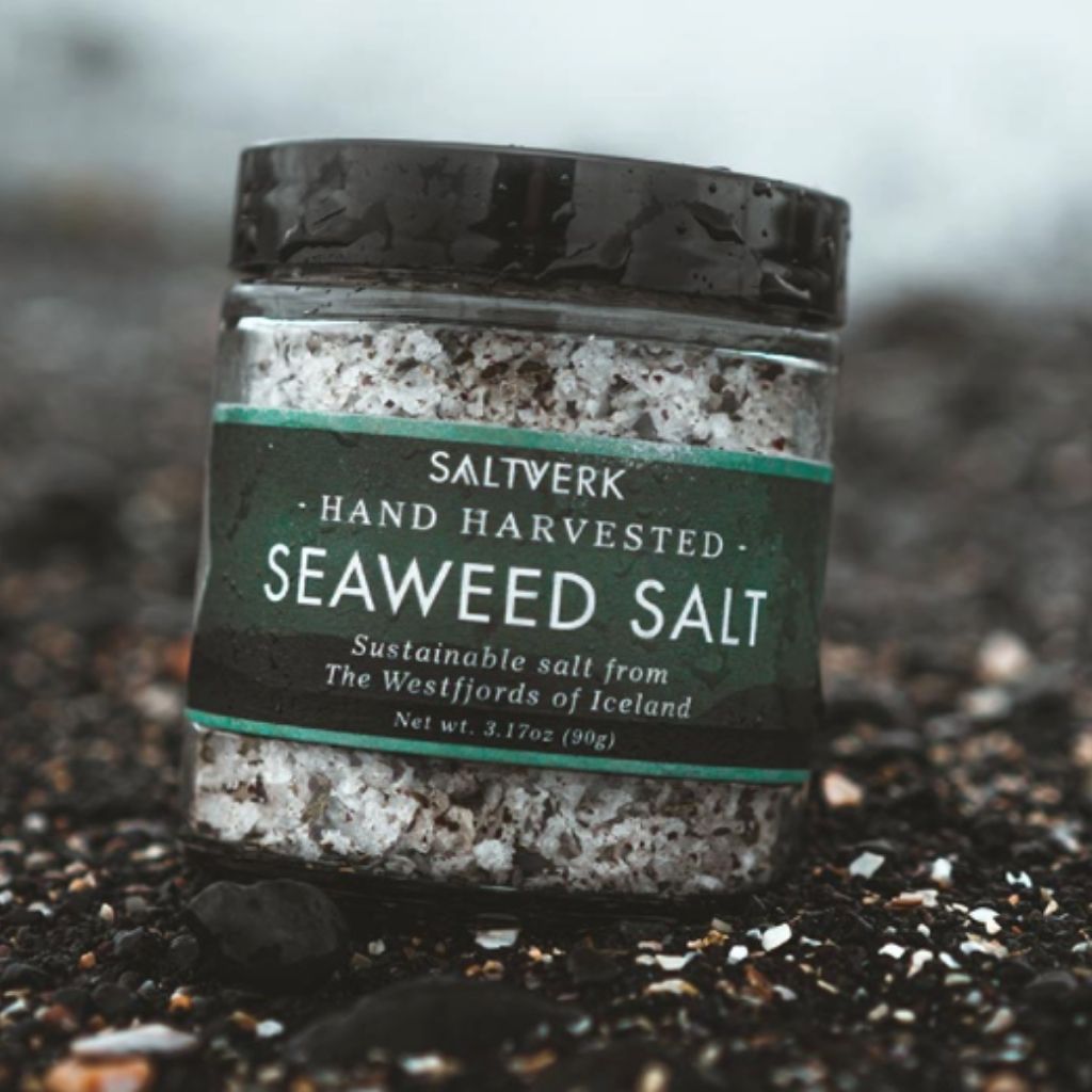 Seaweed Salt - Sustainable, with minerals, Sea Salt Saltverk Inc