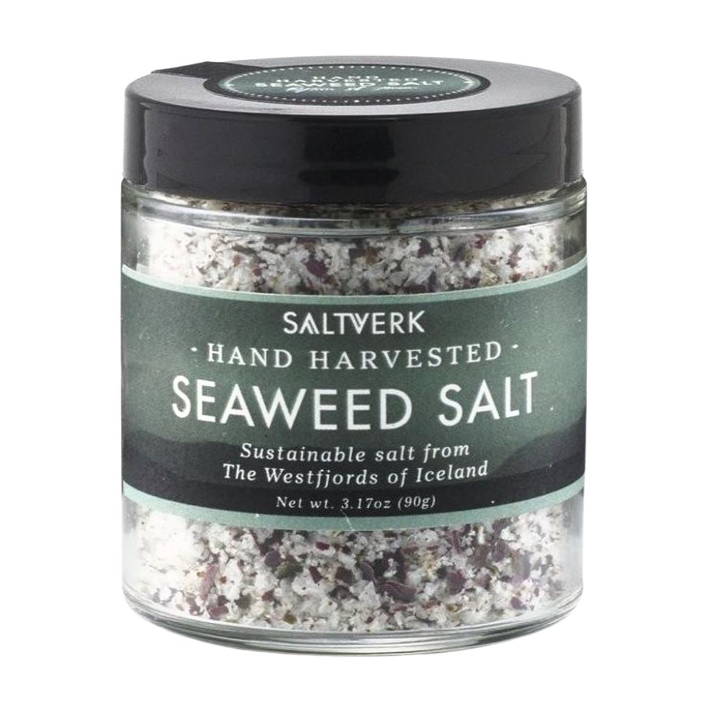 Seaweed Salt - Sustainable, with minerals, Sea Salt Saltverk Inc
