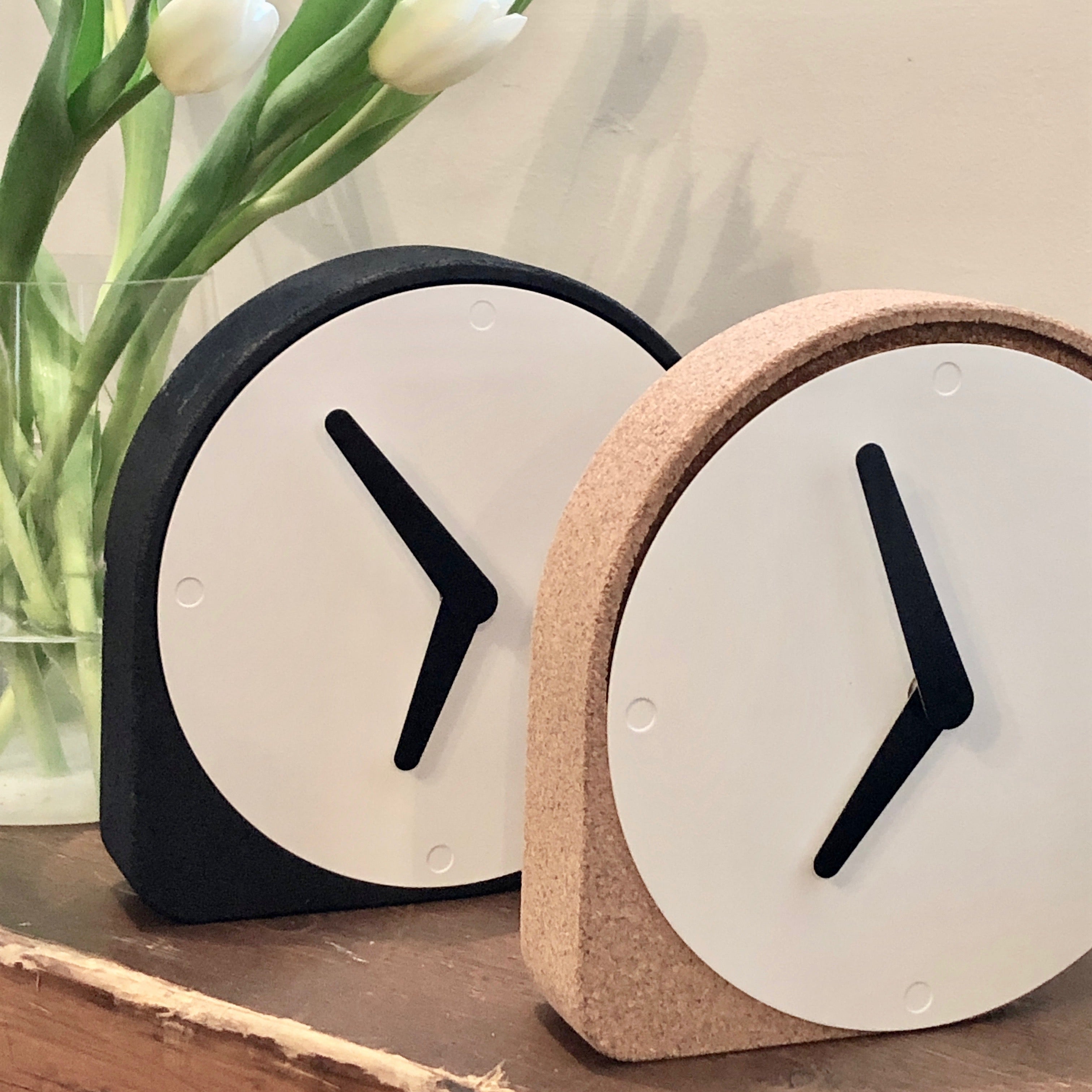 Ditch the predictable! CLORK by PuiK reinvents timekeeping with playful cork & sleek metal. Unique balanced design adds a touch of nature & modern flair to any room. Shop sustainable clocks now!