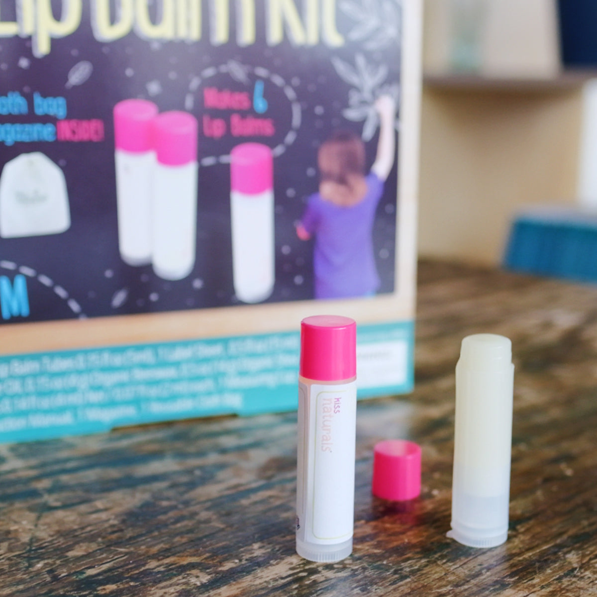 Kit de baume à lèvres DIY - Écologique, naturel et biologique