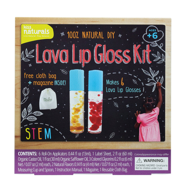 Kit DIY Lava Lip Gloss - Ecologique, biologique et naturel 