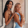 Discover the magic of the KIARA Lower Arm Band. This stunning, sustainable piece features a mystical topaz gemstone and is handcrafted by skilled artisans. Elevate your style and connect with your spiritual side with this timeless accessory.