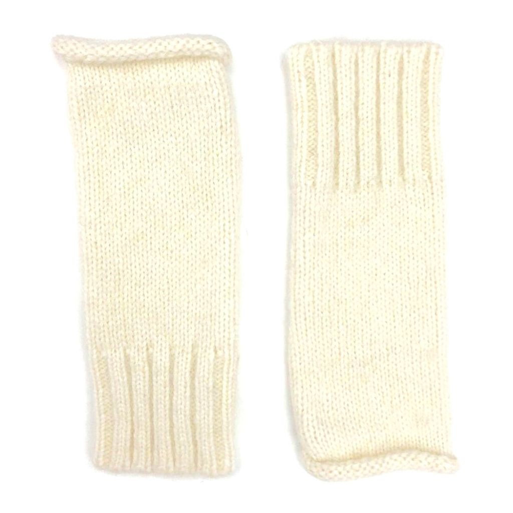 Handmade Snow Essential Knit Alpaca Gloves - Handmade & Fair Trade SLATE + SALT