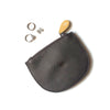 Coney Coin Pouch: Chic Vegan Leather Pouch for Coins, Jewelry, & More (5 Colors, Zippered, Compact)