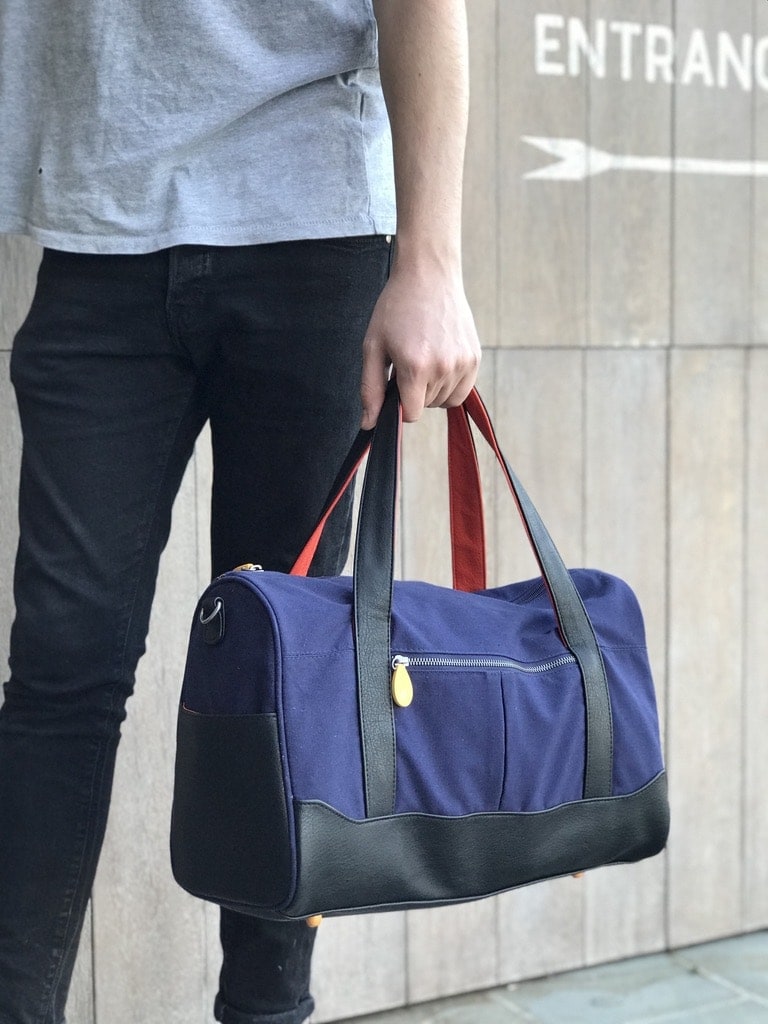 Dekalb Duffle Bag: Sustainable Canvas Gym & Travel Companion (Spacious, Pockets, Organic Cotton)