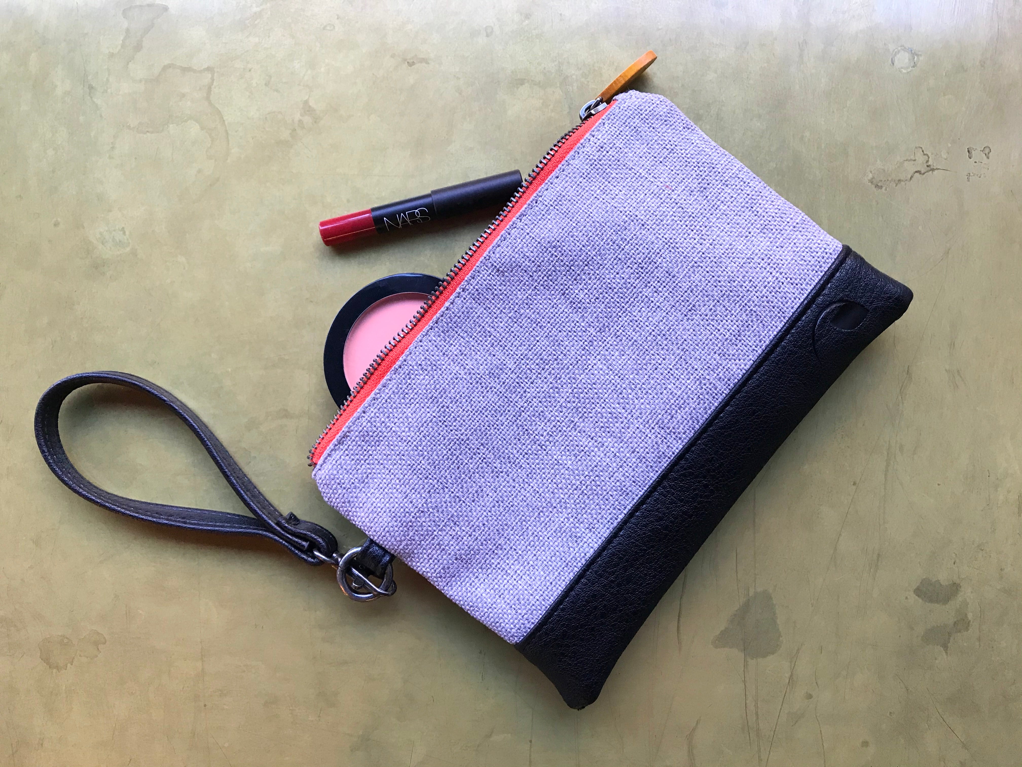 Chic & versatile! Gowanus Wristlet is a wallet, phone holder & passport case. Fits iPhone & Galaxy. Vegan leather, zippered pockets, bright lining. Travel & everyday style. Shop now!
