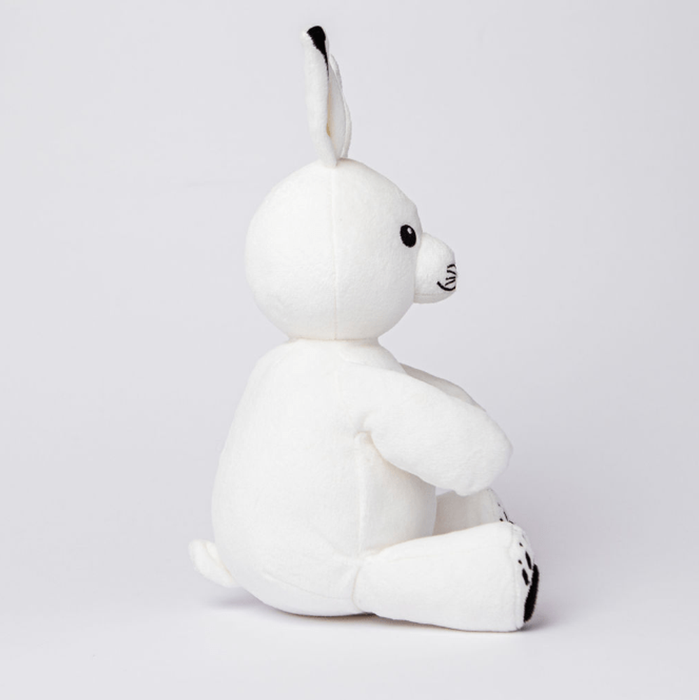 Annik the Arctic Hare, Stuffed animal - Eco-Friendly, Zero Waste, Recycled Sustainimals
