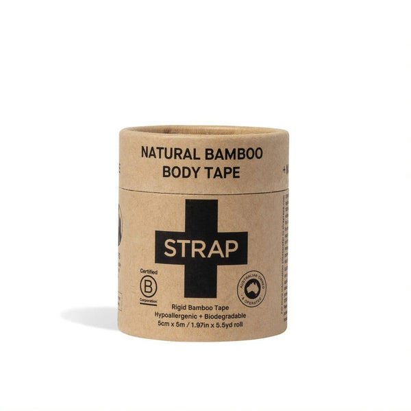 The world's first eco-body tape, made from bamboo fiber.