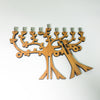 Add a touch of nature and meaning to your Hanukkah celebrations with our eco-friendly Tree of Life Menorah. Made from sustainable bamboo and featuring a beautiful design, this menorah is perfect for any occasion. Order yours today!