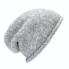 Gray Essential Knit Alpaca Beanie - Handmade, Fair trade
