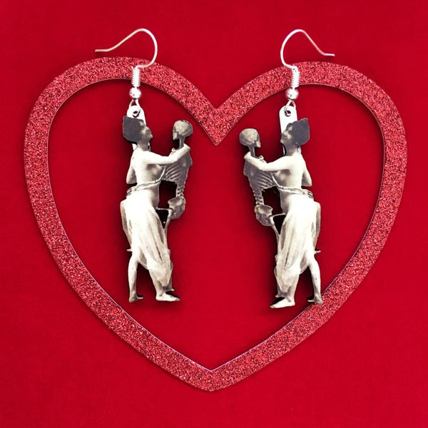 Vintage Dancing Couple Earrings Toad Hill Farm
