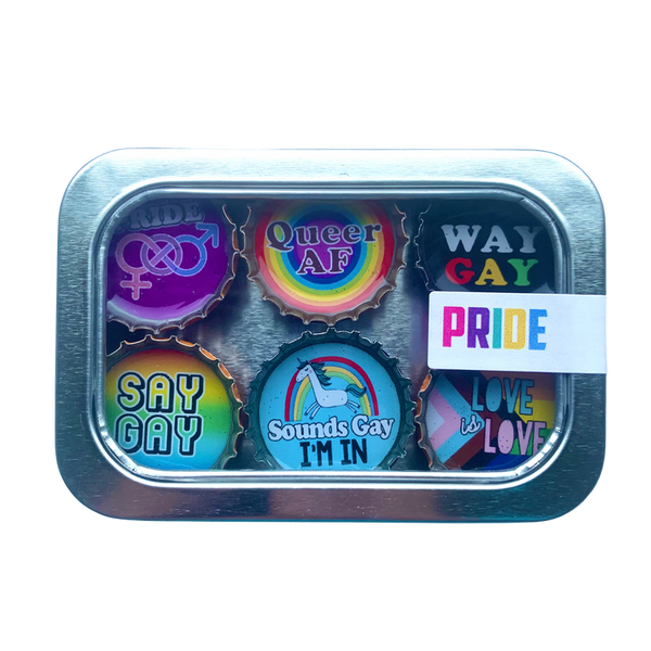 LGBTQ+ Pride magnet - Six Pack