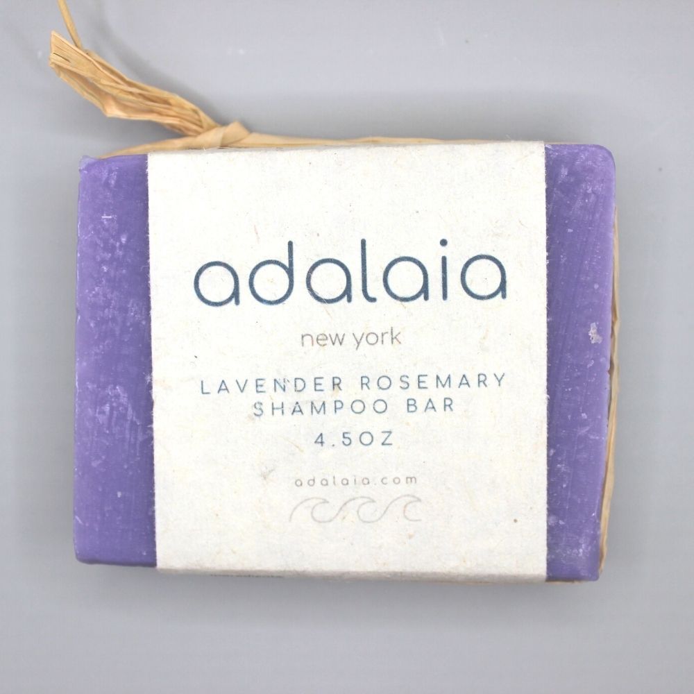 Lavender Rosemary Shampoo Bar - Oily hair - Handmade, Eco-friendly, Vegan, Sustainable, Zero Waste Adalaia