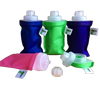 A REUSABLE, collapsible, waterproof, eco-friendly, easy-to-clean, on-the-go, human and pet storage bottle/ container K.O. ECOLIFE