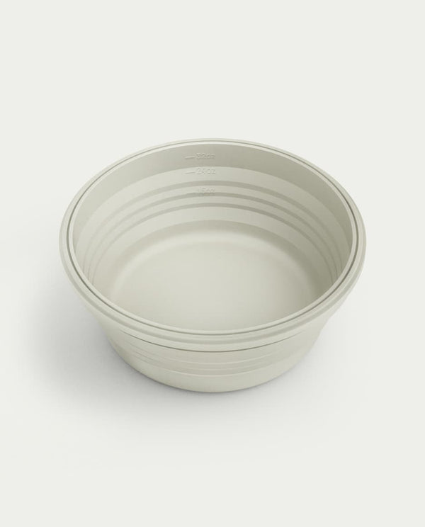 36 oz Collapsible Bowl - Zerowaste & ecofriendly - Color Oat