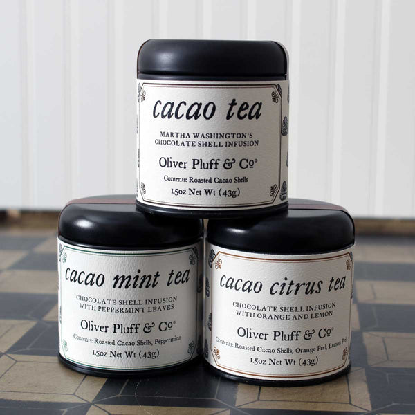 Oliver Pluff & Co.'s Cacao Shell Trio: Discover Unique Flavors & Health Benefits (Caffeine-Free!)