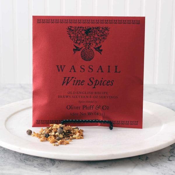 Oliver Pluff & Co.'s Wine Spices Wassail: Uncork Festive Cheer with Authentic Old English Recipe (1 Gallon)