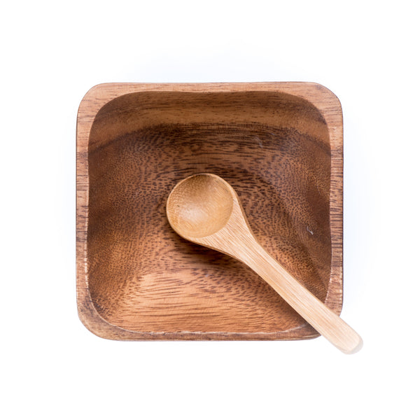 Facial Bowl & Spoon - Biodegradable, Natural & Ayurvedic