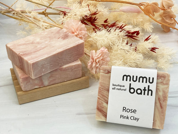 Rose Kaolin Clay and Evening Primrose Soap: Nourishing and Exfoliating for All Skin Types