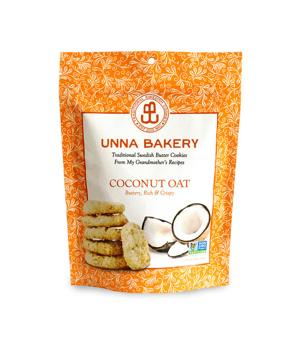 Coconut Oat Cookie - 5.5oz Bag (1 case - 6 units)