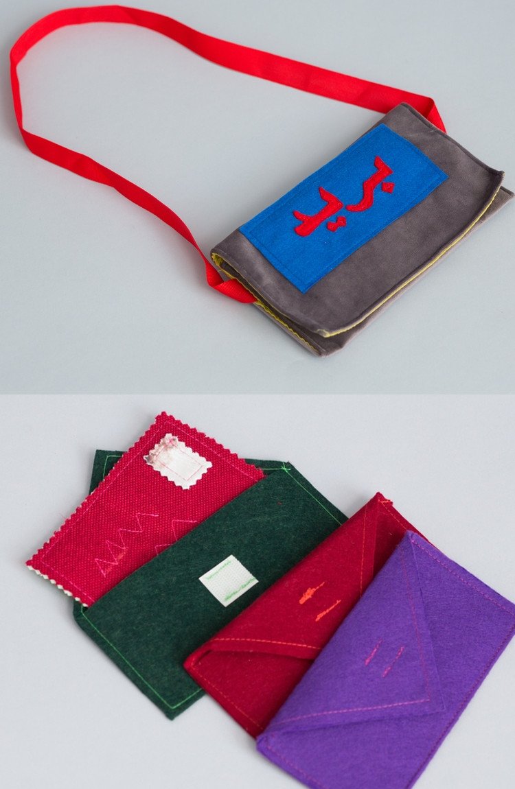 Arabic Mail Bag Set - Promotes Dramatic Play, Communication, and Fine Motor Skills