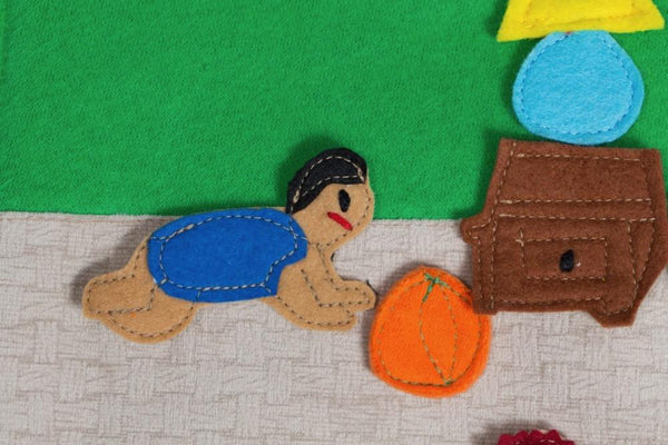 Family Storyboard - Montessori-Inspired Toy for Dramatic Play and Cognitive Development