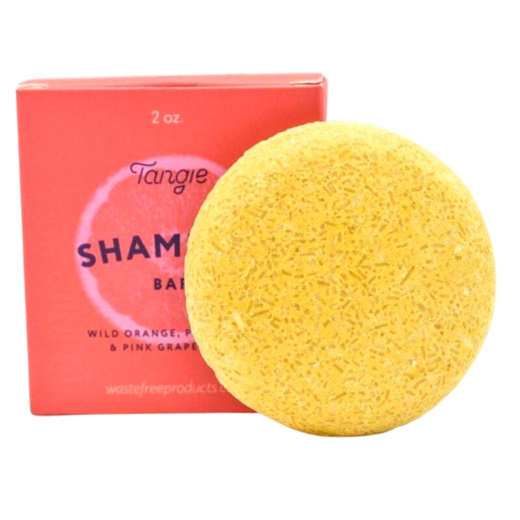 Wild Orange, Grapefruit & Palmarosa Shampoo Bar 2 oz |  Shiny hair & Zero waste Tangie